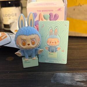 Authentic Opened labubu lazy yoga (show off)